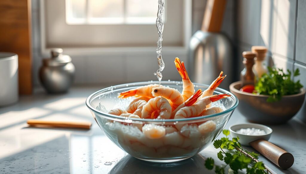 krevečių atitirpinimas krevečių atitirpinimas