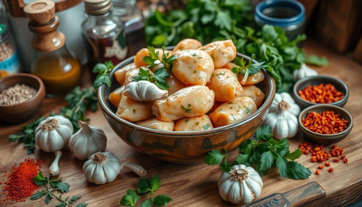 Paprastas vištienos marinatas – skanus receptas