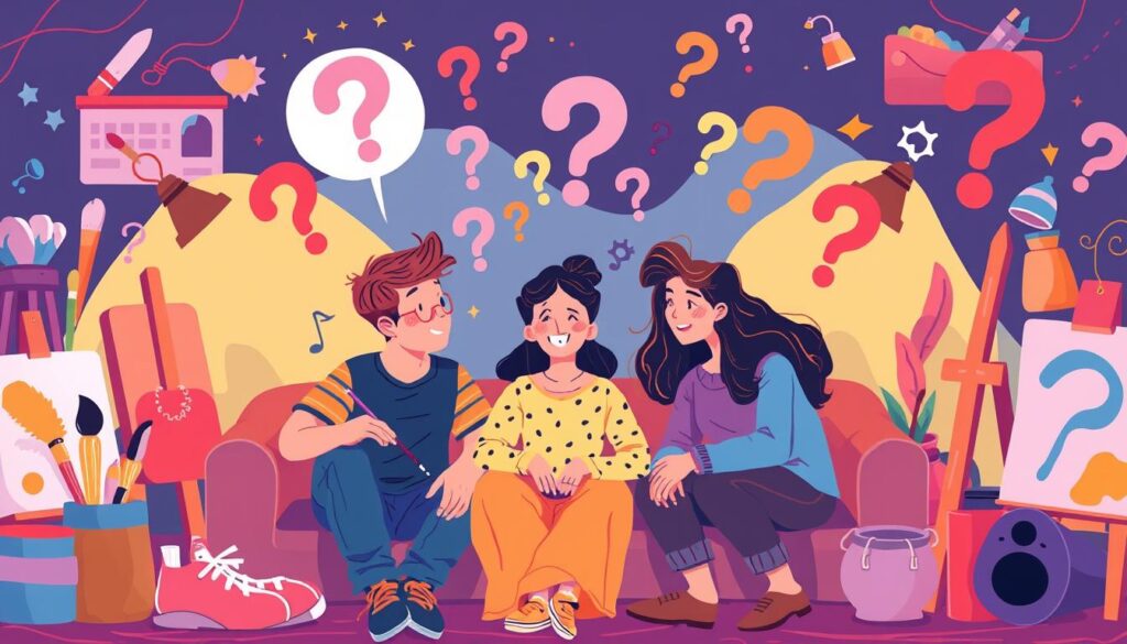 Kūrybiški klausimai draugams