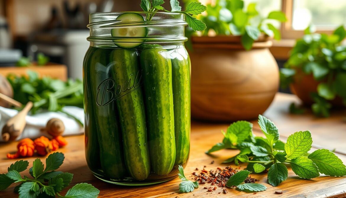 Greitai marinuoti agurkai: lengvas namų receptas