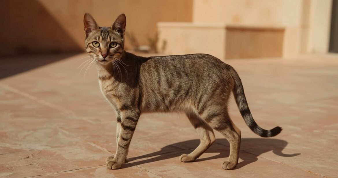 Arabijos Mau katė: veislės charakteris, išvaizda ir priežiūra