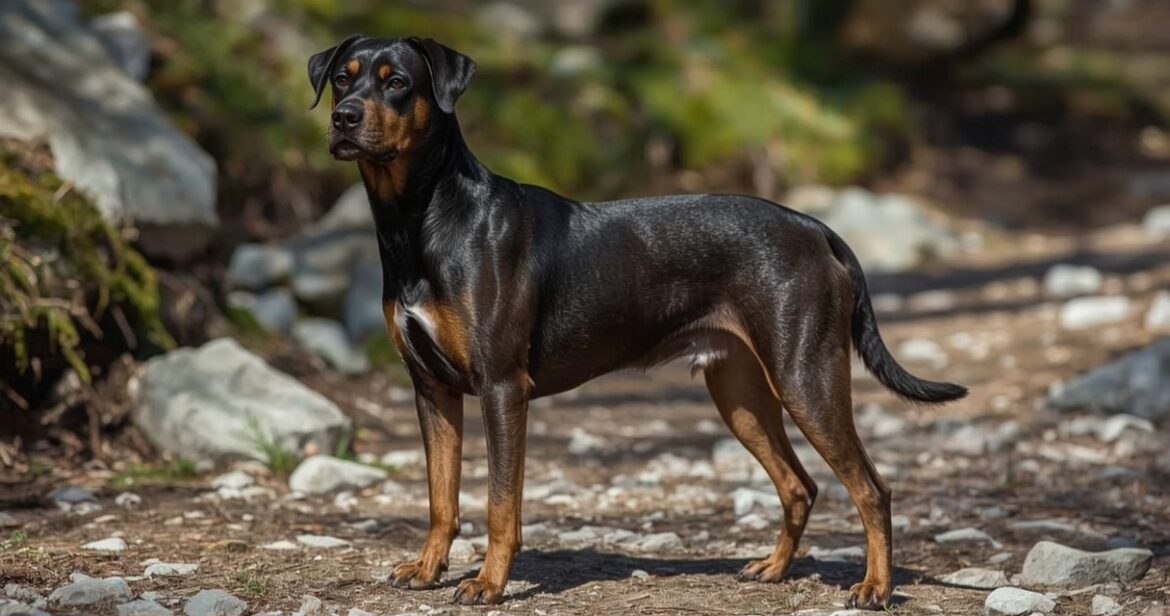 Brandlbrakas: austrų juodasis skalikas, charakteris ir priežiūra