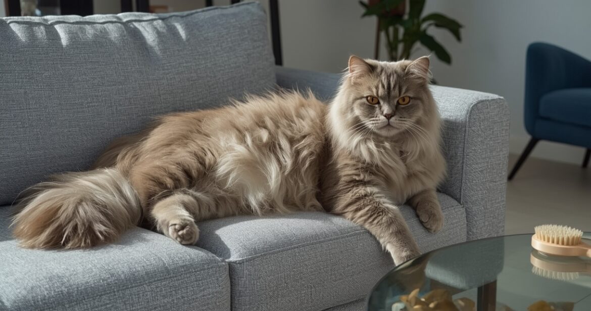 Britų ilgaplaukė katė: veislės aprašymas, priežiūra ir charakteris