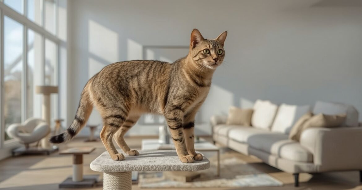 Čausti katė: kilmė, priežiūra, charakteris ir sveikata