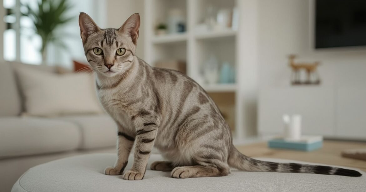 Egipto Mau katė: veislės aprašymas, charakteris ir priežiūra