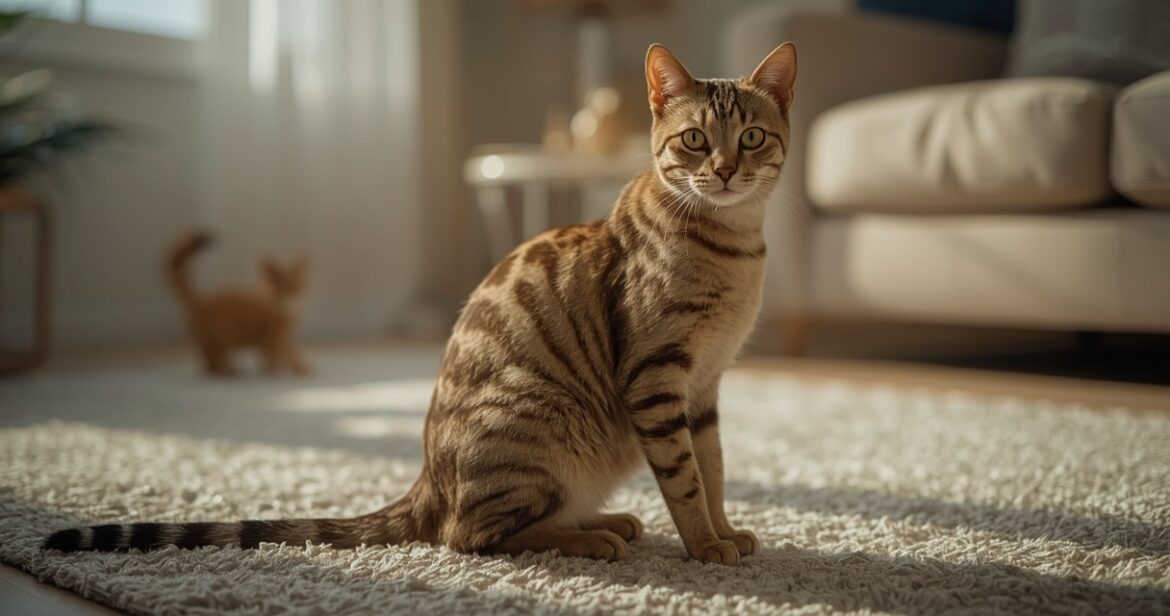 Ocicat (ocis) katė: kilmė, išvaizda, charakteris ir priežiūra