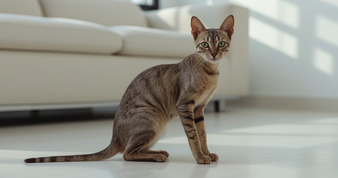 Orientalinė trumpaplaukė katė: išvaizda, charakteris ir priežiūra