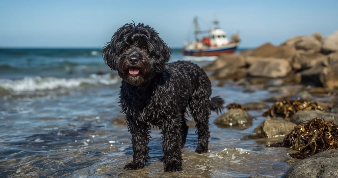 Portugalų vandens šuo: kilmė, charakteris, priežiūra ir tinkamumas šeimai