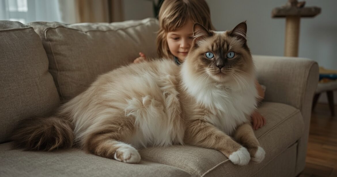 Ragdoll katė: charakteris, priežiūra ir svarbiausios sveikatos ypatybės