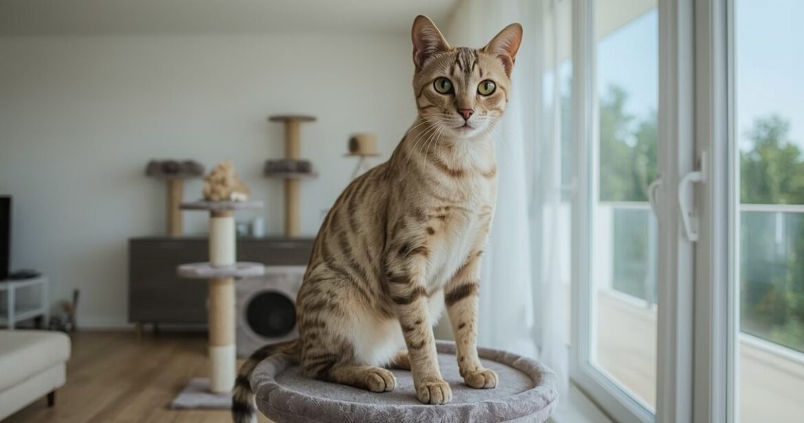 Safari katė: reta hibridinė veislė, išskirtinė išvaizda ir charakteris