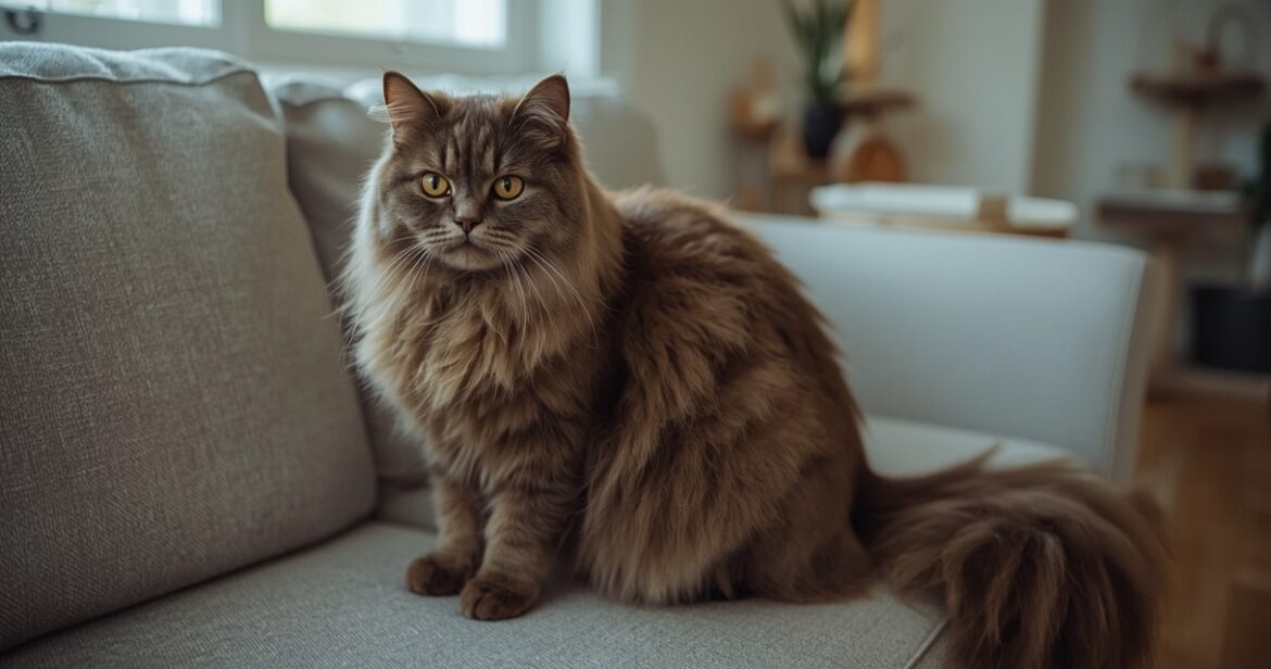 Šantiljė-tifani katė: veislės aprašymas, charakteris ir priežiūra