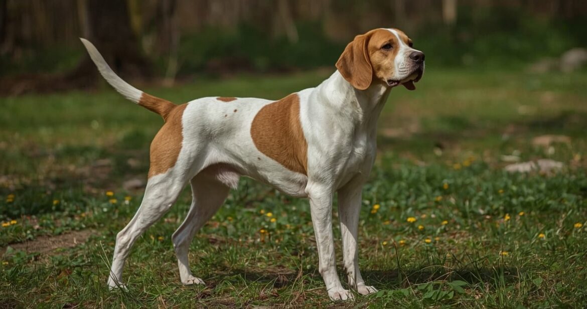 Didysis anglo–prancūzų baltai oranžinis skalikas: veislės apžvalga ir priežiūra