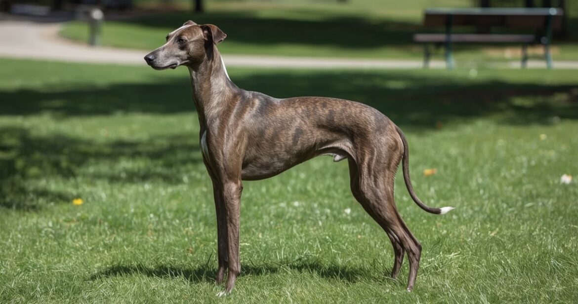 Greihaundas (anglų kurtas): veislės aprašymas, charakteris ir priežiūra