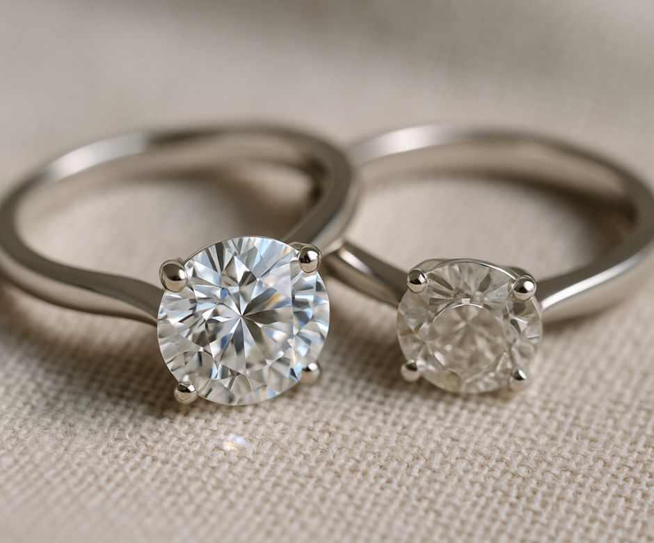 1 ct žiedas: kas svarbiau – akmens dydis ar jo kokybė?