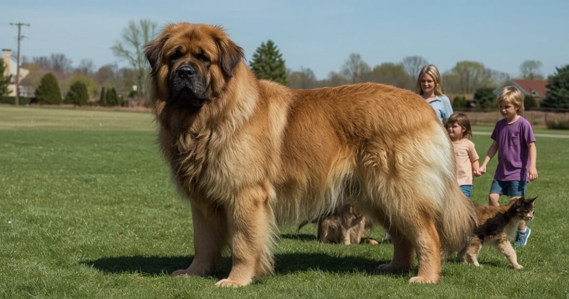 Leonbergeris: charakteris, priežiūra ir tinkamumas šeimai