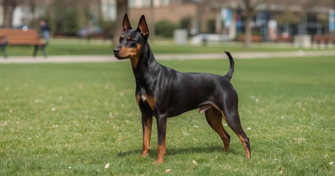 Mančesterio terjeras: kilmė, išvaizda, charakteris ir priežiūra