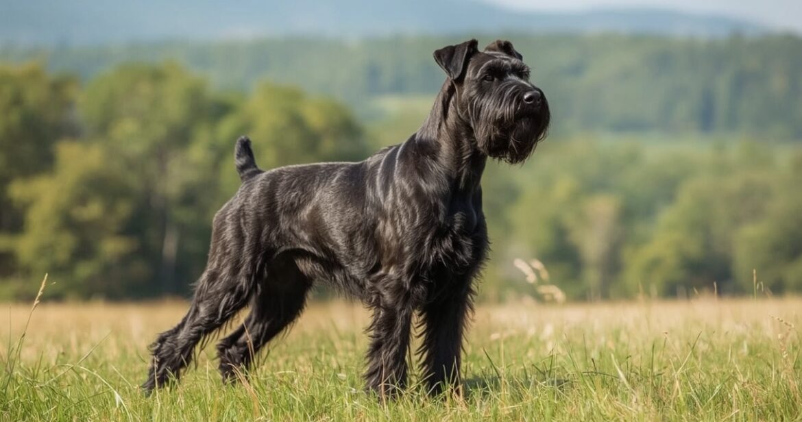 Riesensnauceris: charakteris, priežiūra ir kam tinka ši veislė