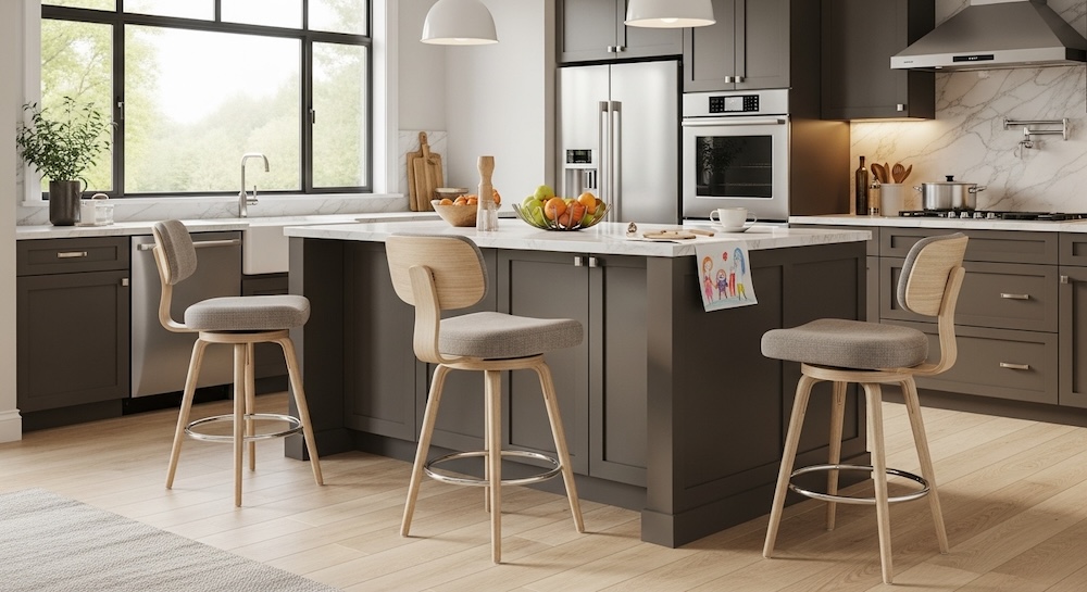 Ergonomiškos baro kėdės – patogumas ilgam sėdėjimui