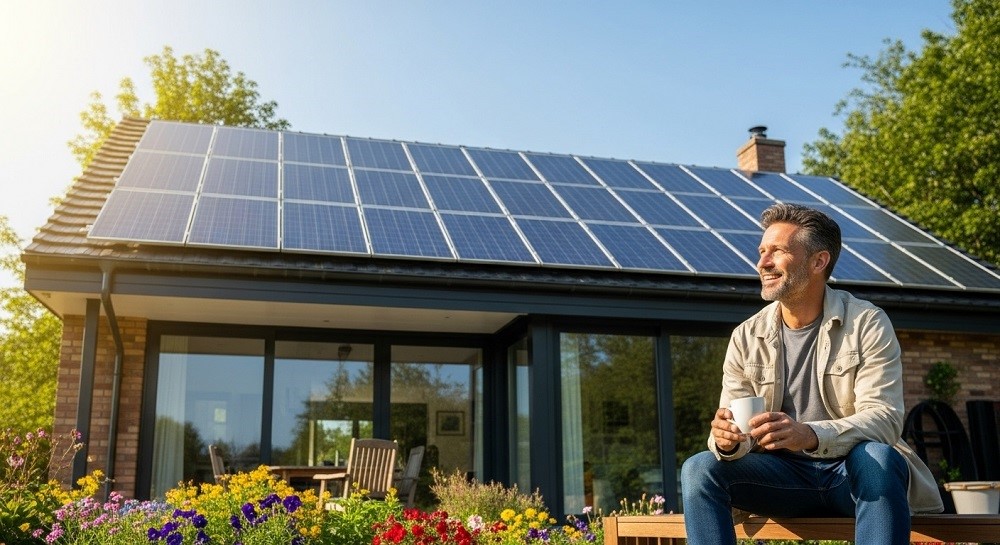 Kaip saulės baterijos padeda sutaupyti iki 80 % elektros išlaidų